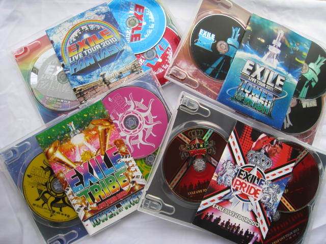 EXILE LIVE TOUR 2004 2005 2007 2008 2009 2010 2011 2012 2013