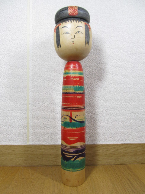 驚きの破格値，限定SALE かわいい こけし 44 高さ：約38.5cm / 阿部勝英郷土玩具民芸品(こけし)｜売買されたオークション情報、yahooの商品情報をアーカイブ公開 - オークファン こけし