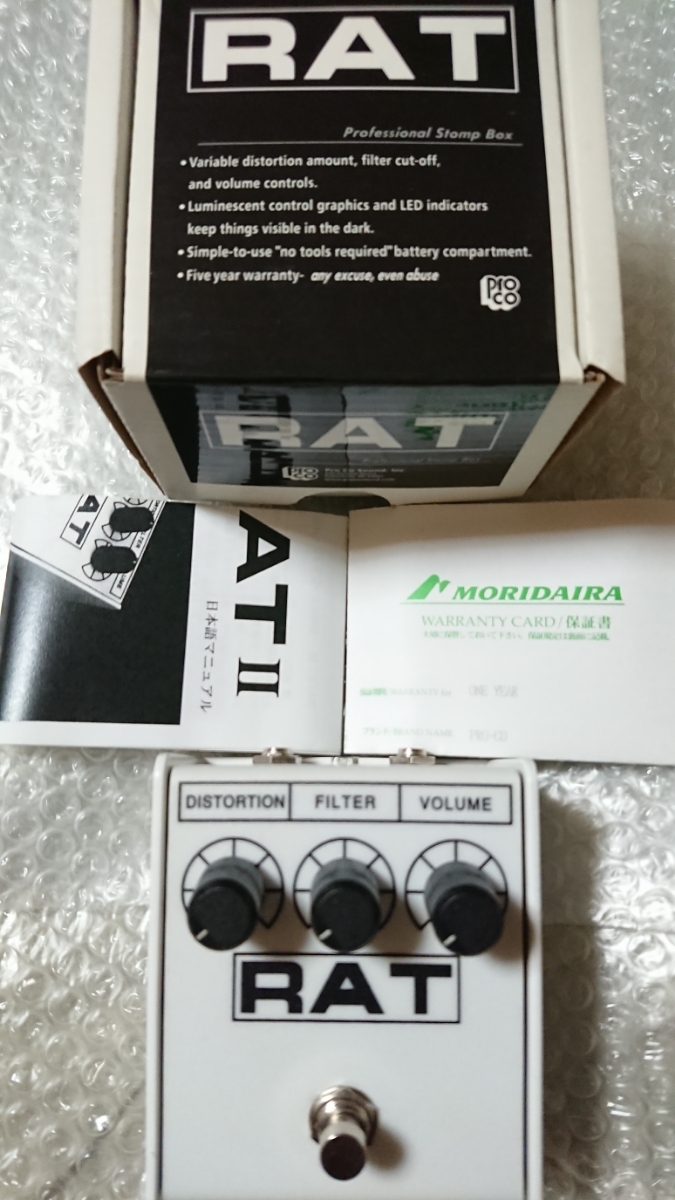 RAT ProCo 0 White Pro-co 公式通販 イケベオリジナル 40th IKEBE限定