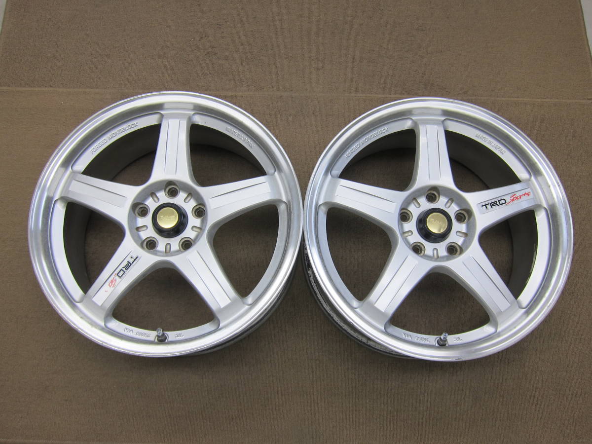 TRD SP T3 RAYS レイズ 18インチ 軽量アルミ ホイール 7.5JJ +47
