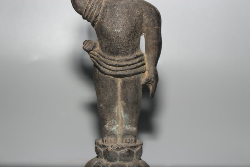 西蔵収集 銅製 太子仏 仏像 年代物 希少 貴重 珍品