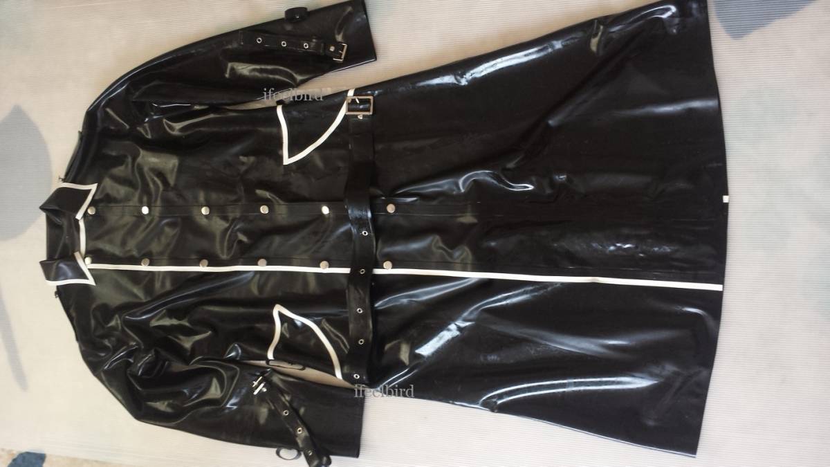 ラテックス ラバー コート latex12 男XXL