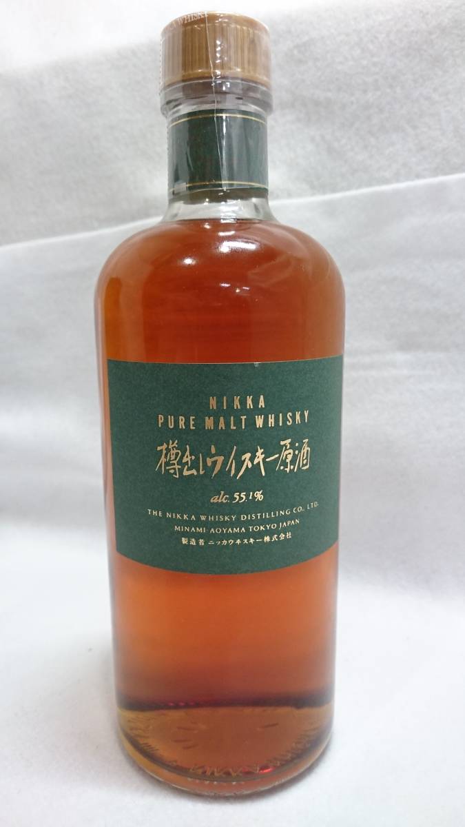 □NIKKA PURE MALT WHISKY 樽出しウイスキー原酒 alc55.1% ニッカ