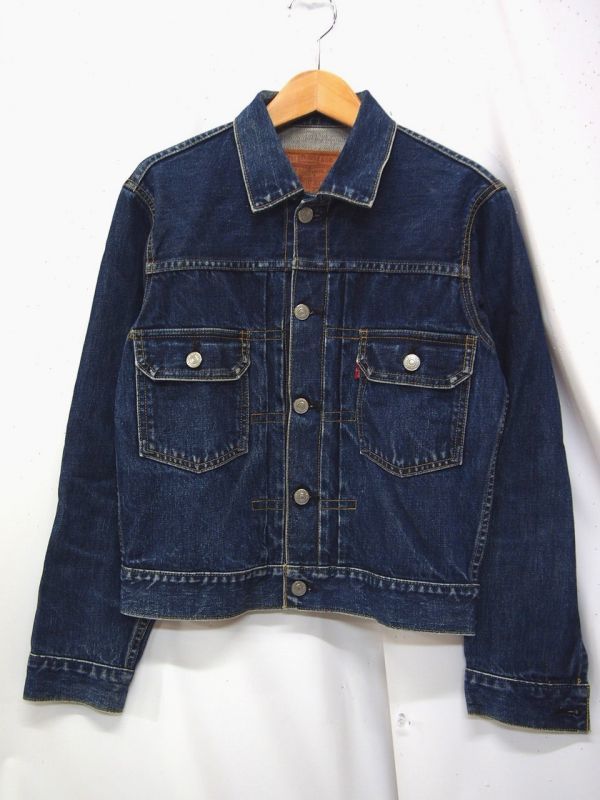  r3_5566A Levi's リーバイス 507XX 赤耳 ヴィンテージ デニムジャケット W34 身長 150-160cm 胸囲 78-86cm(ジージャン)｜売買されたオークション情報、yahooの商品情報をアーカイブ公開 - オークファン 男性用