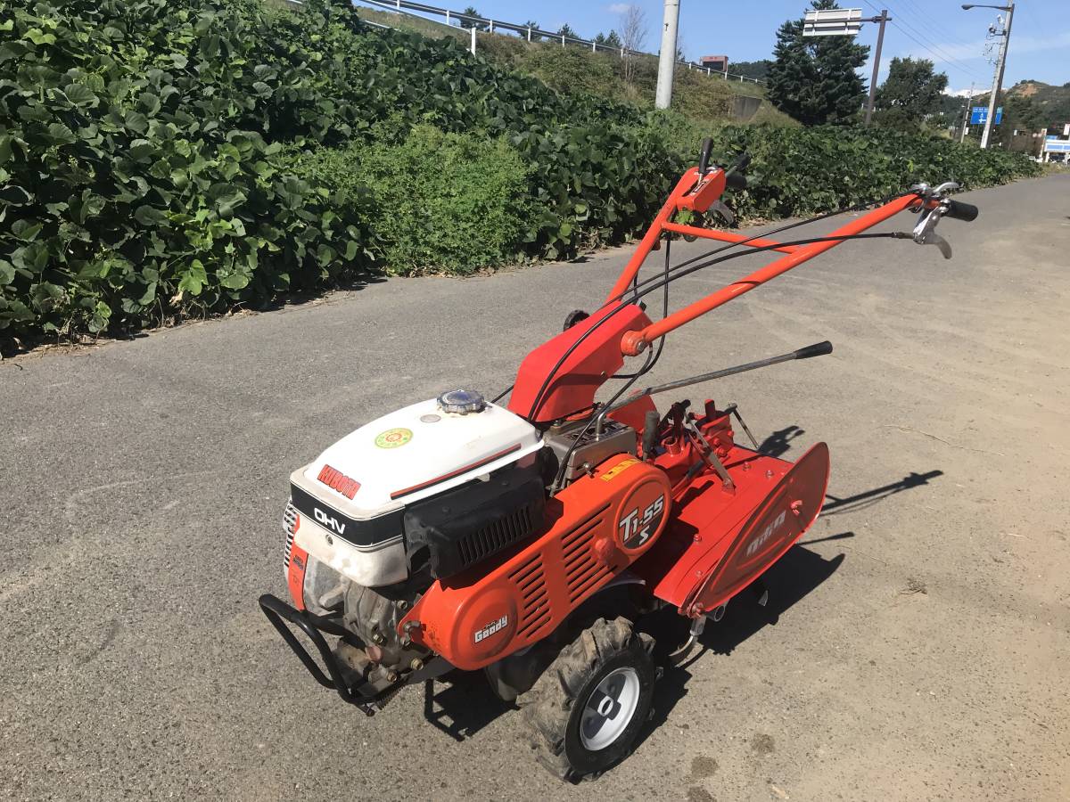 管理機 クボタT1-55s 5.7馬力 実働品