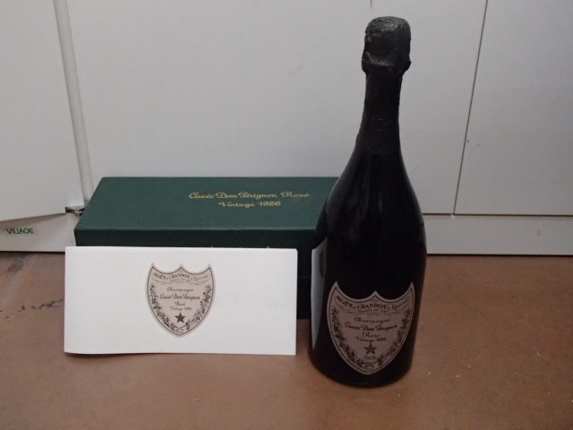10084【未開栓】ドンペリ Dom Perignon Rose Vintage 1986 ドン