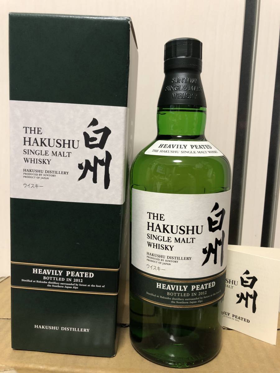 希少品白州へビリーピーテッド2012 700ml 新品希少品 ⁄ 4,200本 サントリー