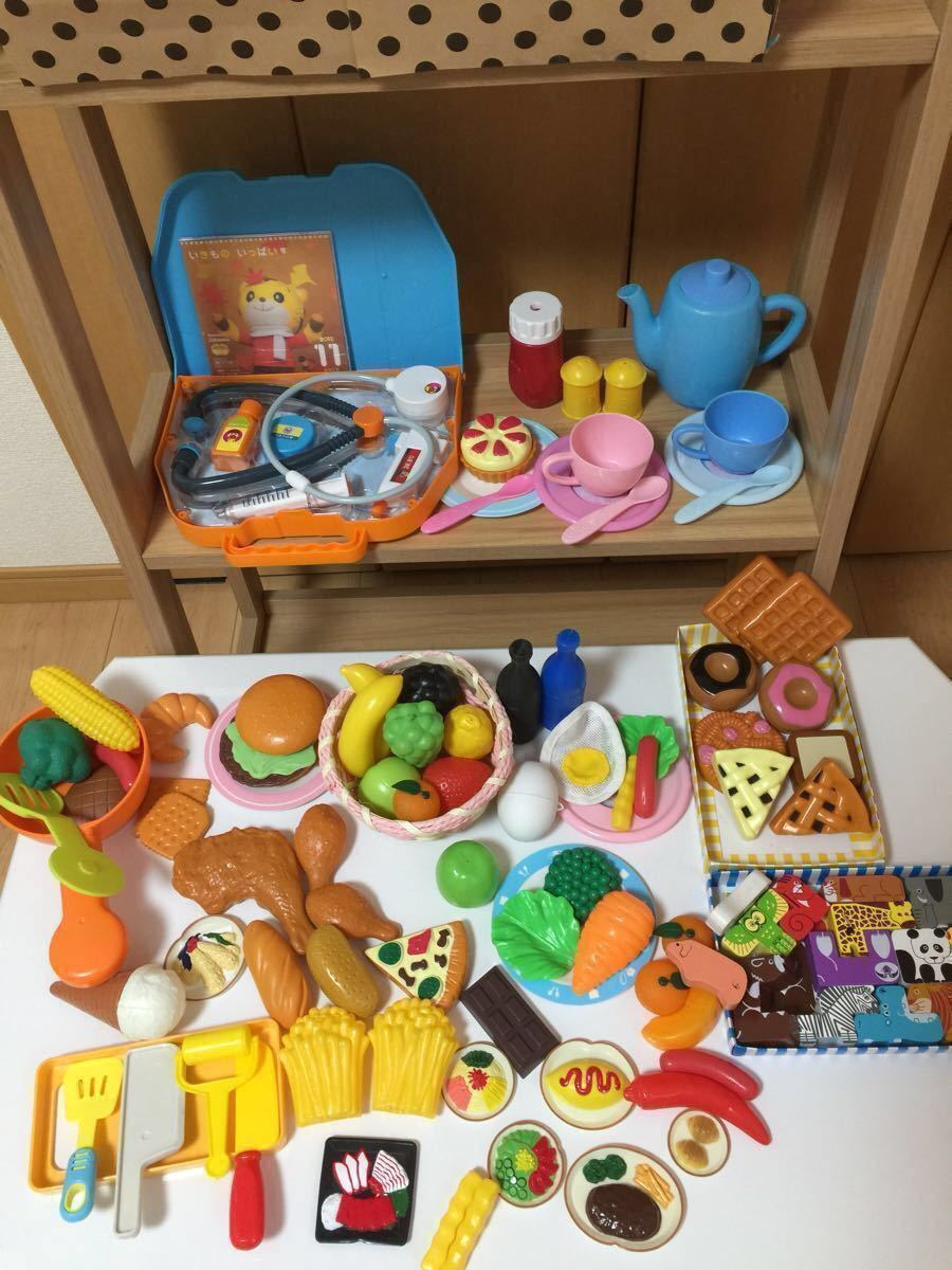 こどもちゃれんじ♪おかいものやりとりレジセット、おままごと、お医者さんセット、DVD、はなちゃん_3