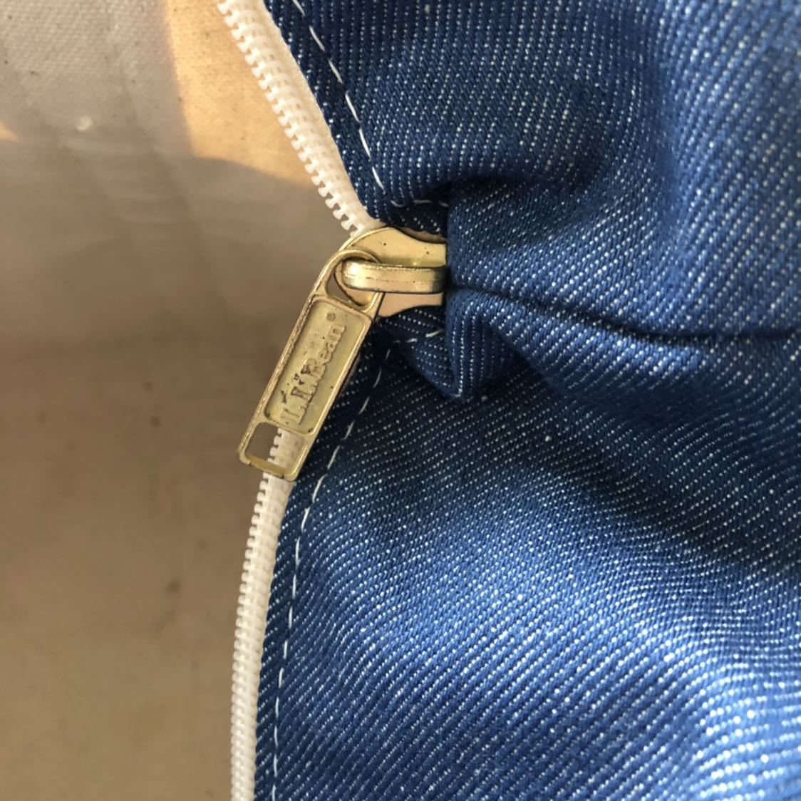 LLビーン デニム ガーデン トート バッグ LL Bean tote bag デラックス ガーデン カラートート _5