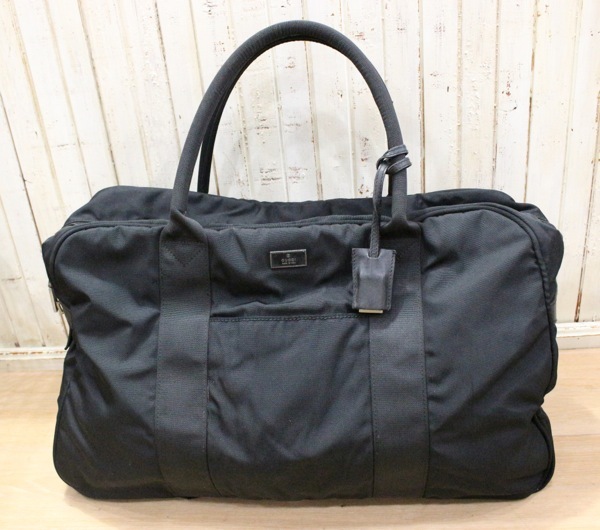 ☆GUCCI グッチ☆012 0396 ナイロン レザー 大容量 旅行用 出張 