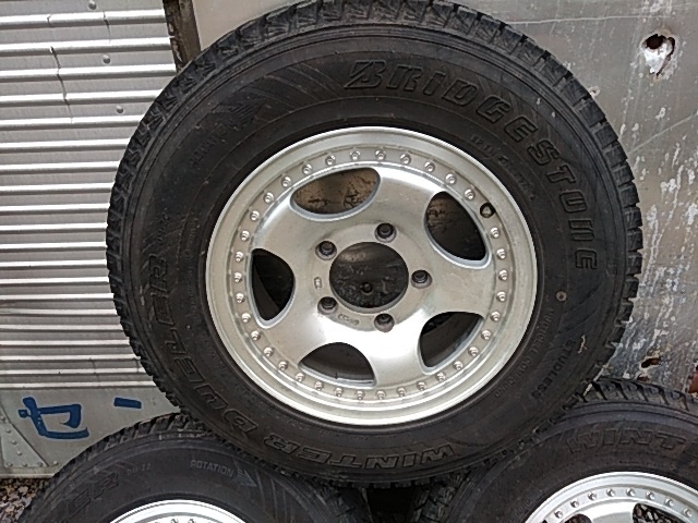 ★ジムニー★195-80-R15★中古★スタッドレス★