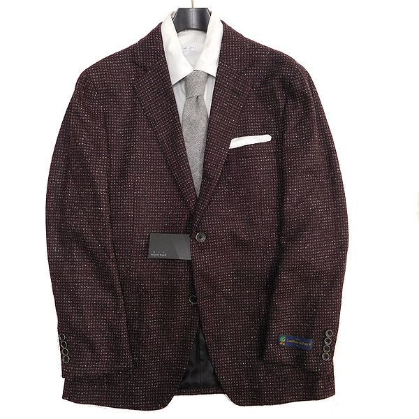 人気SALE，限定SALE 秋冬 伊製生地 Lanificio di Pray ツイード 定価6.3万 gotairiku 五大陸 ピンドット織り 段返り3B テーラード ジャケット A7(Lサイズ)｜売買されたオークション情報、yahooの商品情報をアーカイブ公開 - Lサイズ