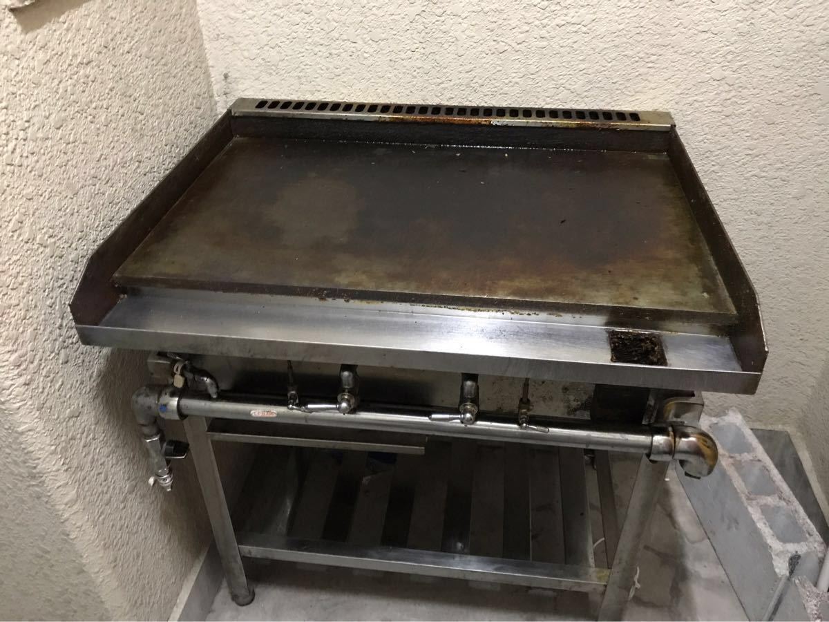 28900円 新品未使用品 鉄板焼きグリラー 600×450 プロパン 