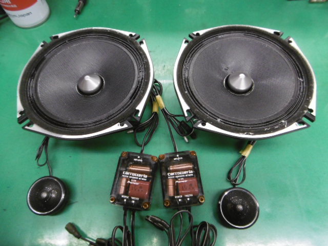 カロッツェリア 17センチ2wayセパレートスピーカ－(TS-C1710A)中古品