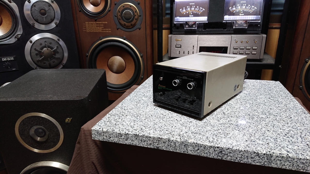 SANSUI BA-60 - ステレオパワーアンプ メルカリ サンスイ mosukeの