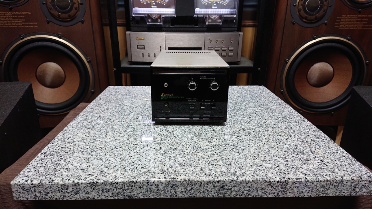 SANSUI ba-60 パワーアンプ メンテナンス済み！大好評！2台目