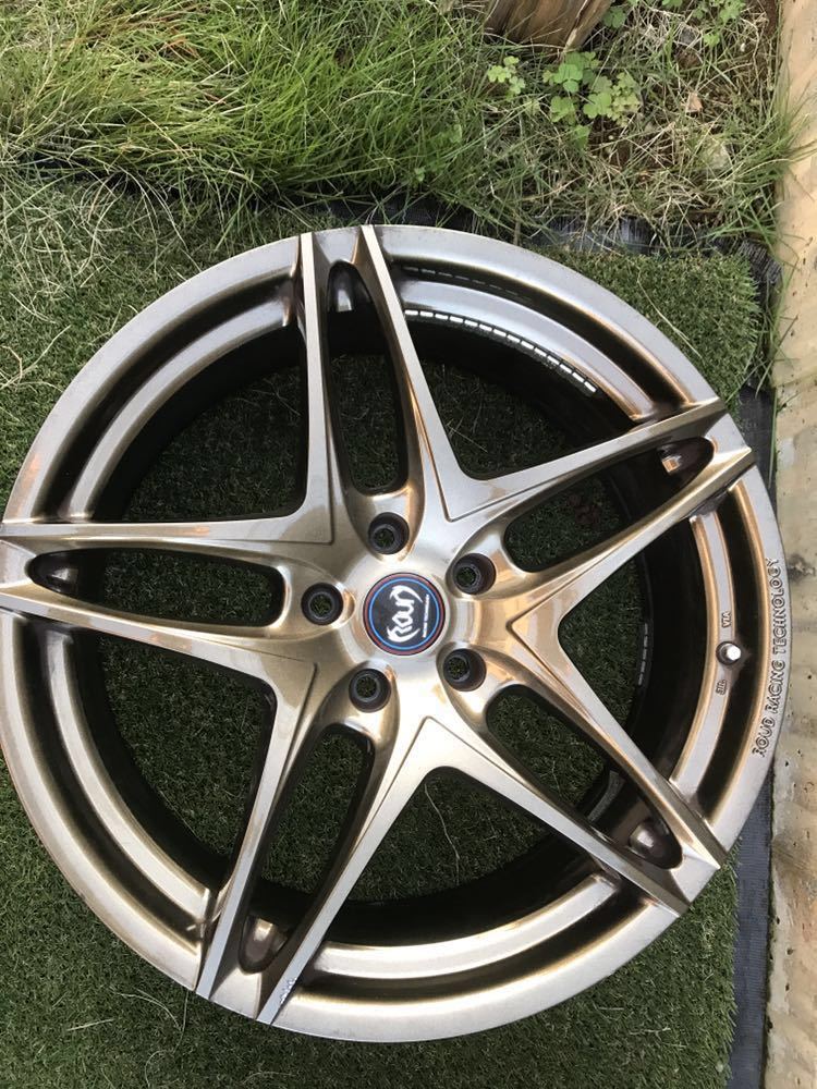 ROUD製 軽量20インチホイール PCD120 8.5J 9.5J BMW レクサス用 4本セット