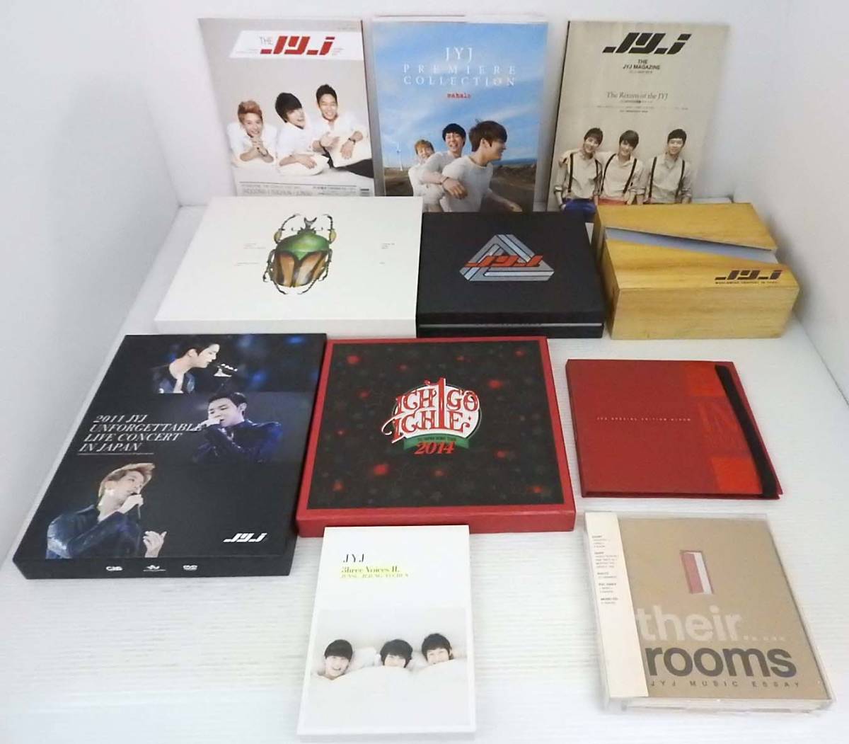JYJ 写真集 DVD まとめ売り ジェジュン ジュンス ユチョン レア有 JYJ