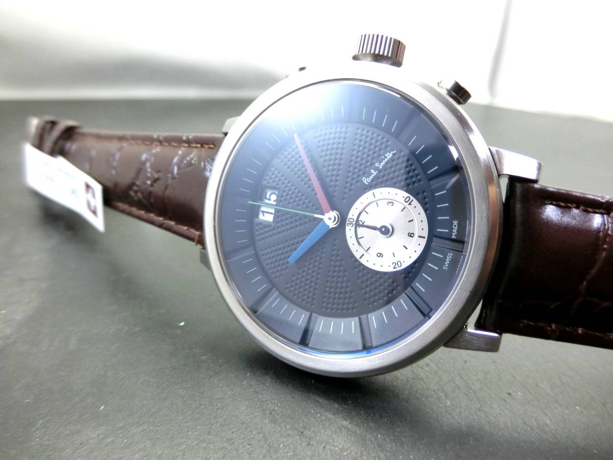 最高級スイス製！8万！美品！電池交換済】ポールスミス腕時計スイス