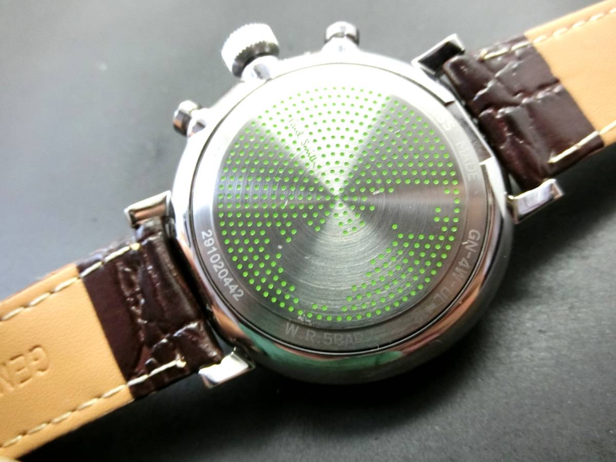 最高級スイス製！8万！美品！電池交換済】ポールスミス腕時計スイス
