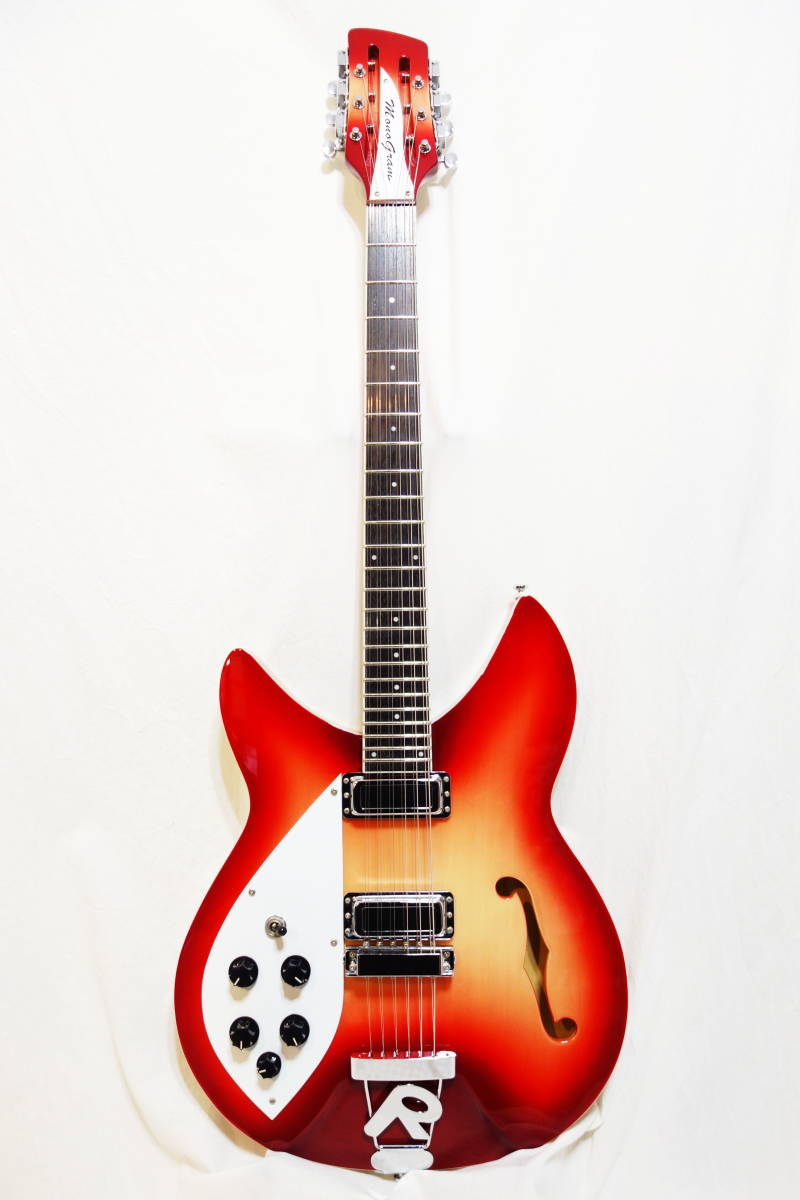 ★レア！Monogram 12弦リッケンタイプ「MR-700GB 12ST LH」希少レフティ 左用 J-1816