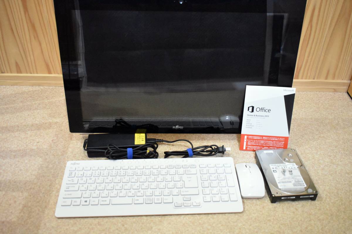 ジャンク品扱い】富士通 ESPRIMO WH77/M HDD → SSD 240GB換装品(新品 