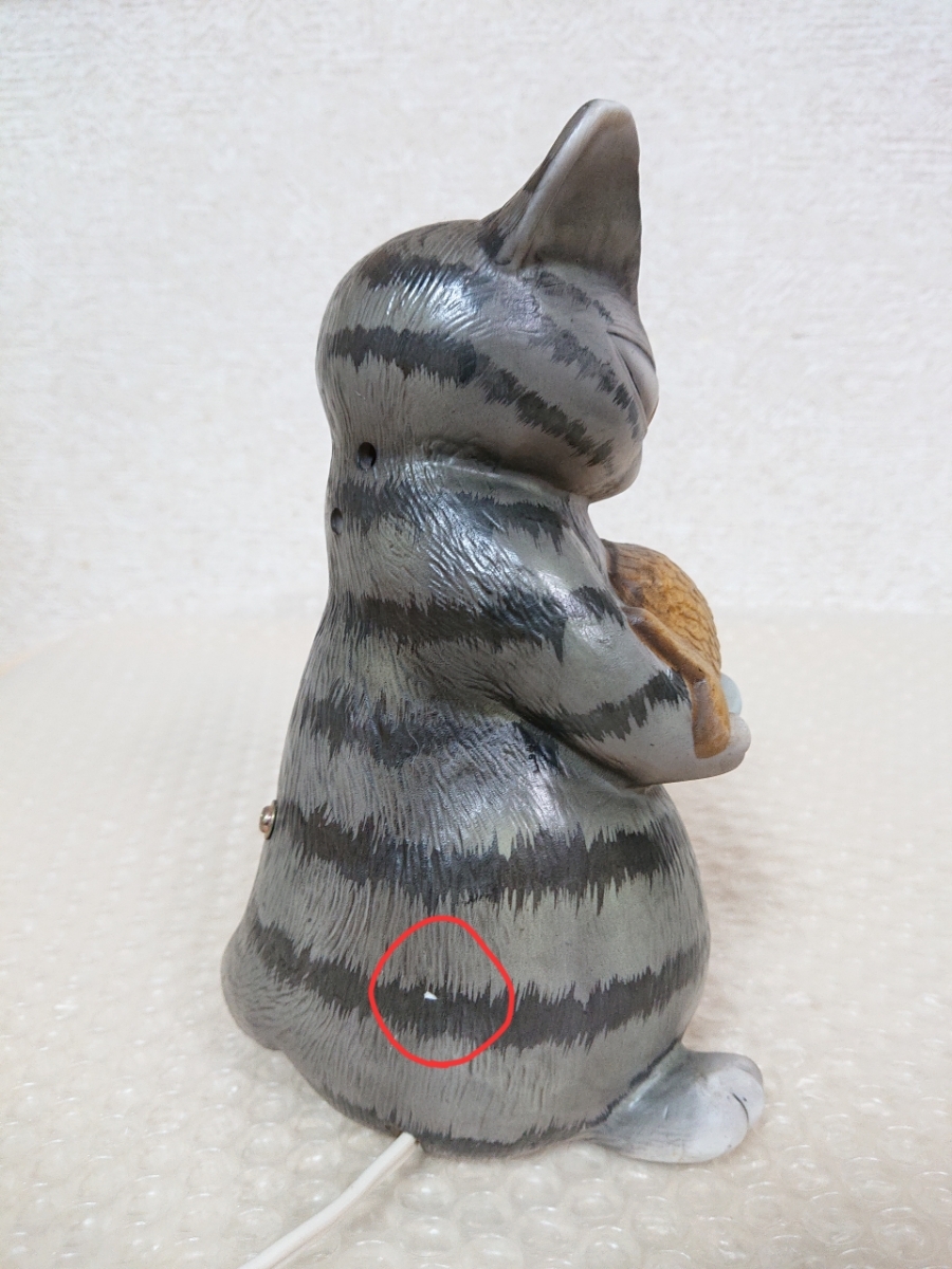 陶器製猫フィギュア わちふぃーるど キャラクターグッズ