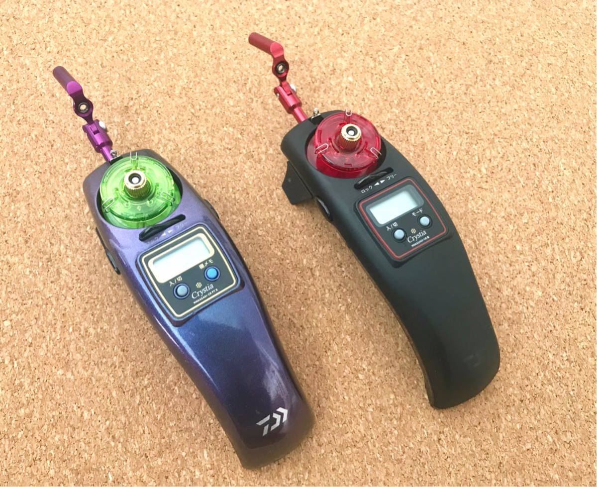 2台セット】ダイワ クリスティア ワカサギ CR PT2とCR3 カラースプール