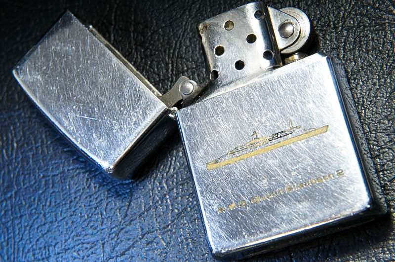 【新品】 USED ZIPPO★豪華客船《クイーンエリザベス2世号》　6991-578-7
