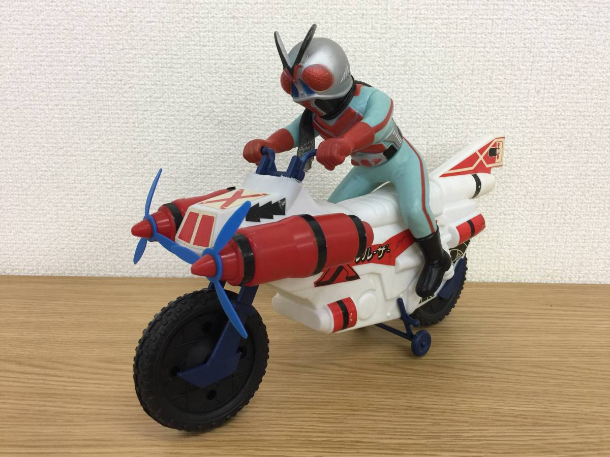 仮面ライダーX ポピニカ クルーザー バイク 当時物 ヴィンテージ