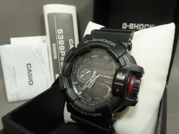 武蔵浦和店】 CASIO G-SHOCK ジーショック GA-400-1BJF メンズ カシオ 