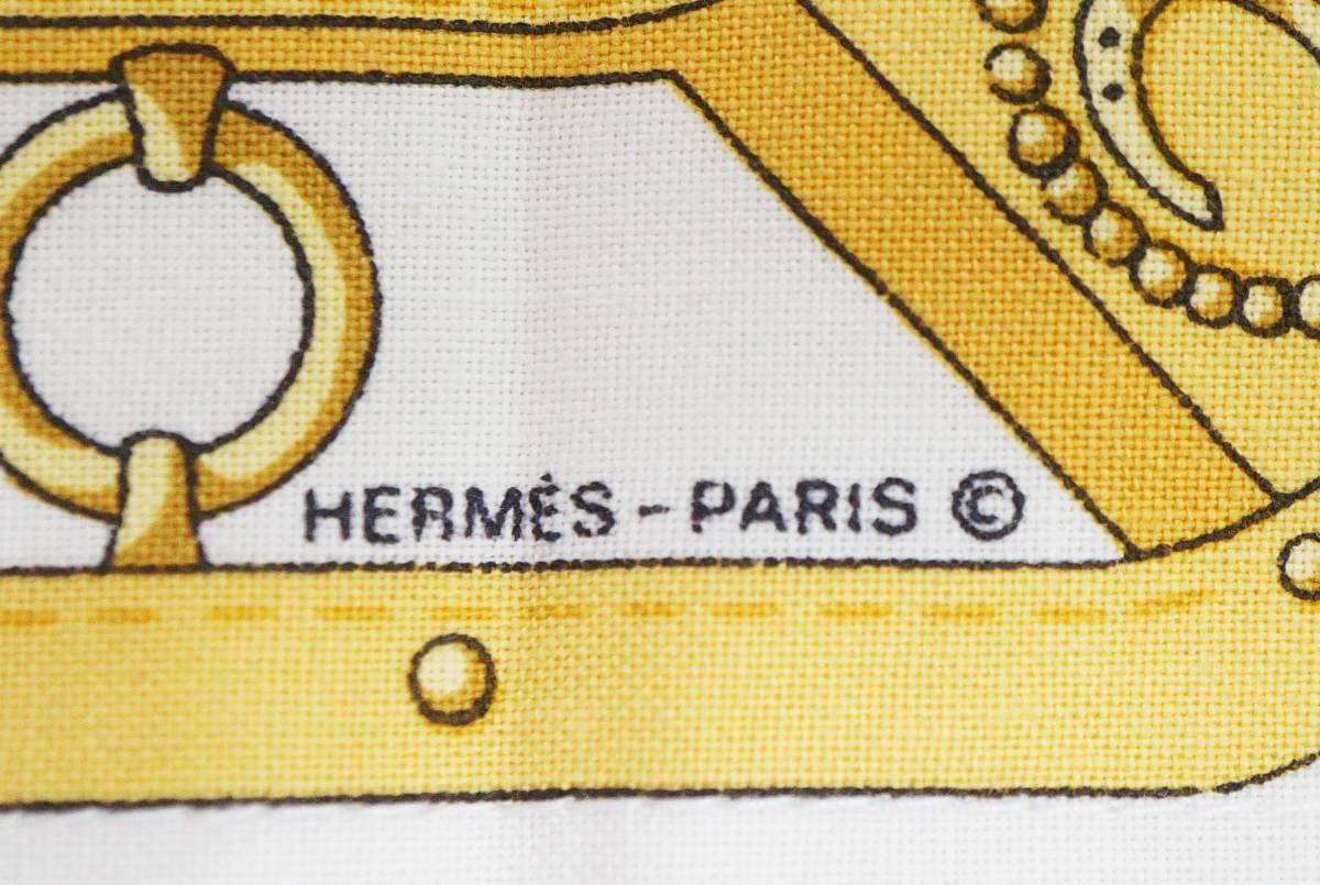 □ HERMES エルメス ランチョンマット ナプキン コットン100% 花柄