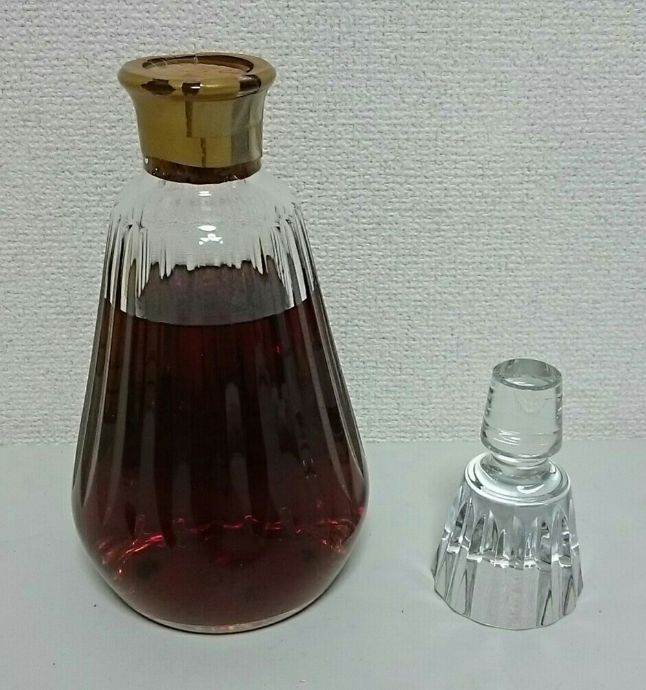 未開栓】CAMUS バカラ.コニャック クリスタルキャップ付き 飲料・酒