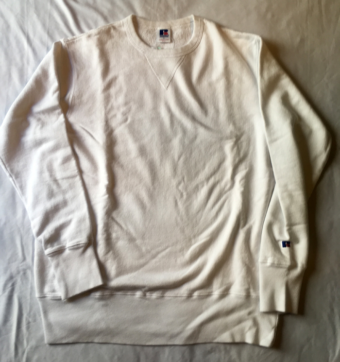 【安い，品質保証】 RUSSELL ATHLETICラッセルアスレティック クルースウェット WHITE MADE IN USA アメリカ製 格安(その他)｜売買されたオークション情報、yahooの商品情報をアーカイブ公開 - オークファン その他