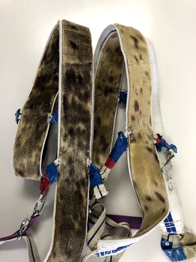 レア？アザラシ？☆レトロ クライミングシール☆山スキー、バック