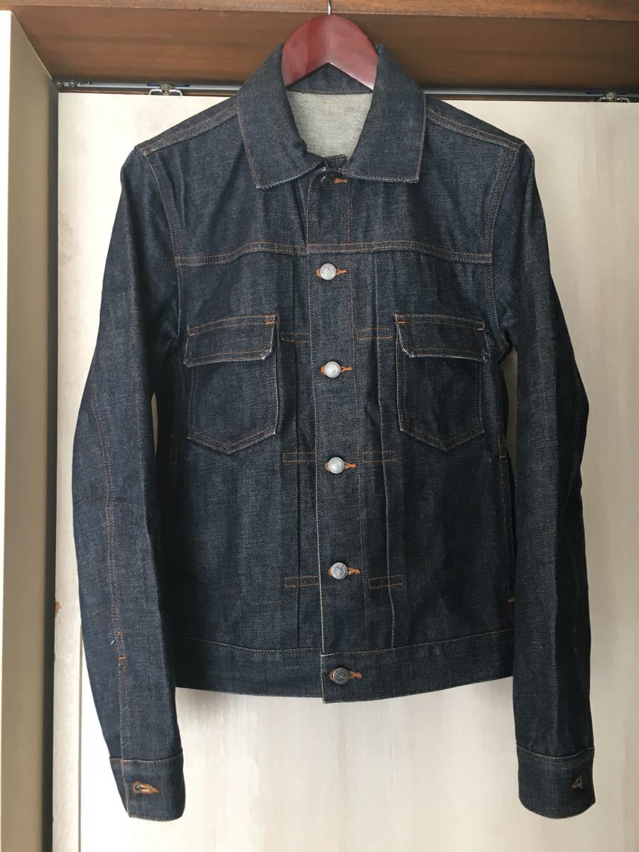 安い，定番人気 A.P.C. デニムジャケット XXSサイズ 未洗い リジッド 2nd 赤耳 ジージャン apc アーペーセー(ジャンパー、ブルゾン)｜売買されたオークション情報、yahooの商品情報をアーカイブ公開 - オークファ 男性用