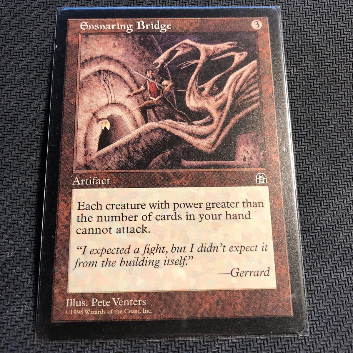 MTG 7版Foil 罠の橋 Ensnaring Bridge 7ED 英語 1