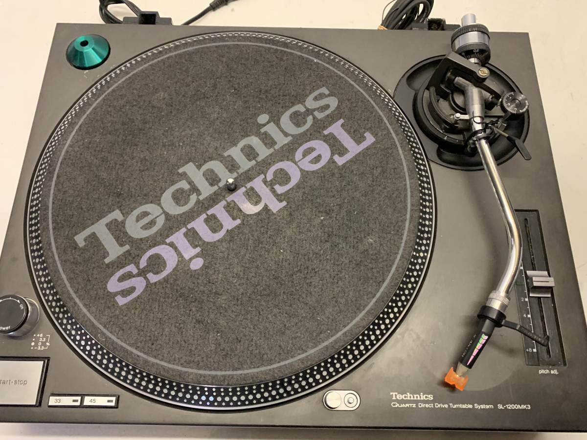 ジャンク ターンテーブル カートリッジ付]Technics SL-1200MK3+DI507DJ