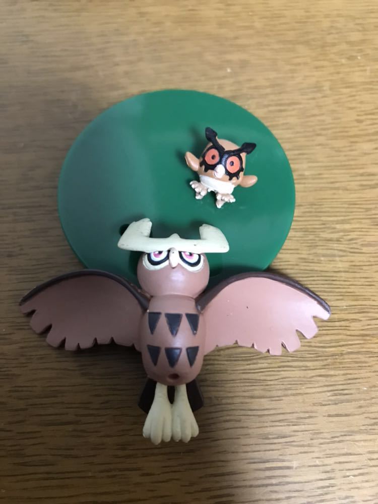 ポケモン 立体ポケモン図鑑 ホーホー ヨルノズク 未開封立体ポケモン図鑑