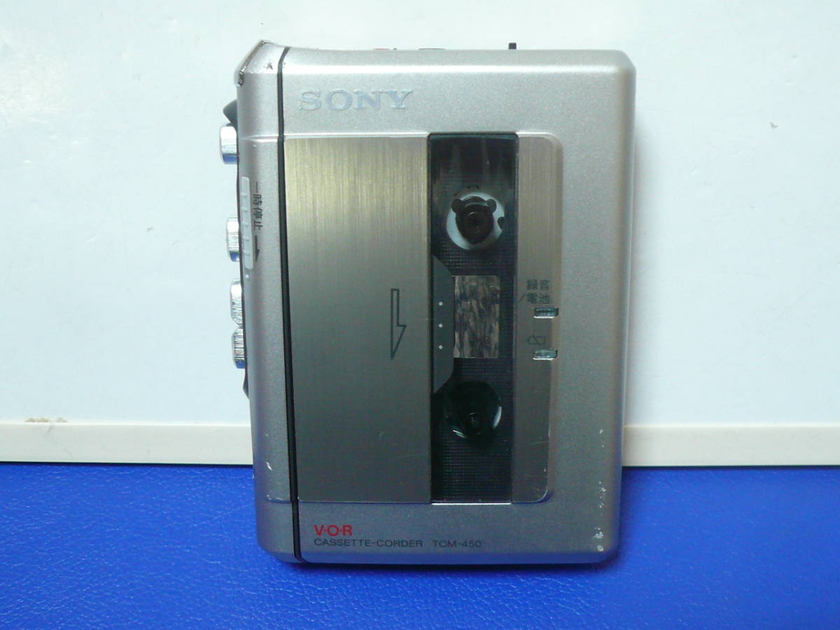 SONY SONY/ソニー カセットレコーダー ◇TCM-450◇中古作動 スリムな
