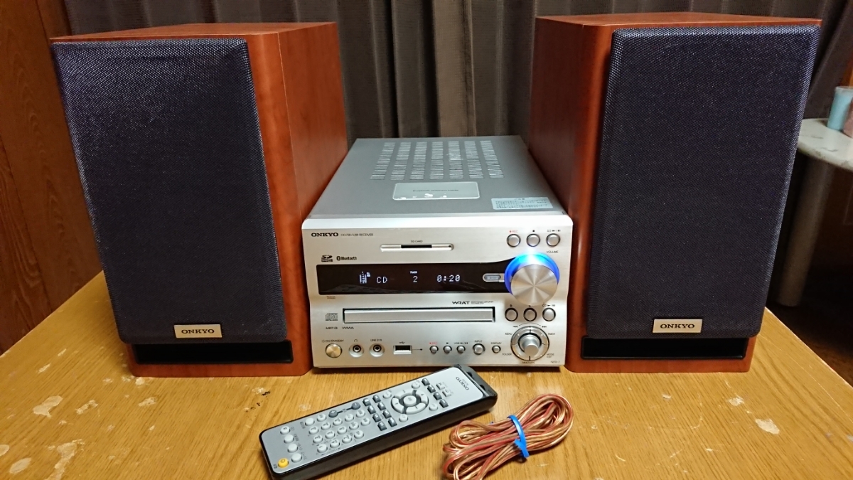 ONKYO オンキョー NFR-7 23K402 0 ミニコンポ オーディオ ジ5 