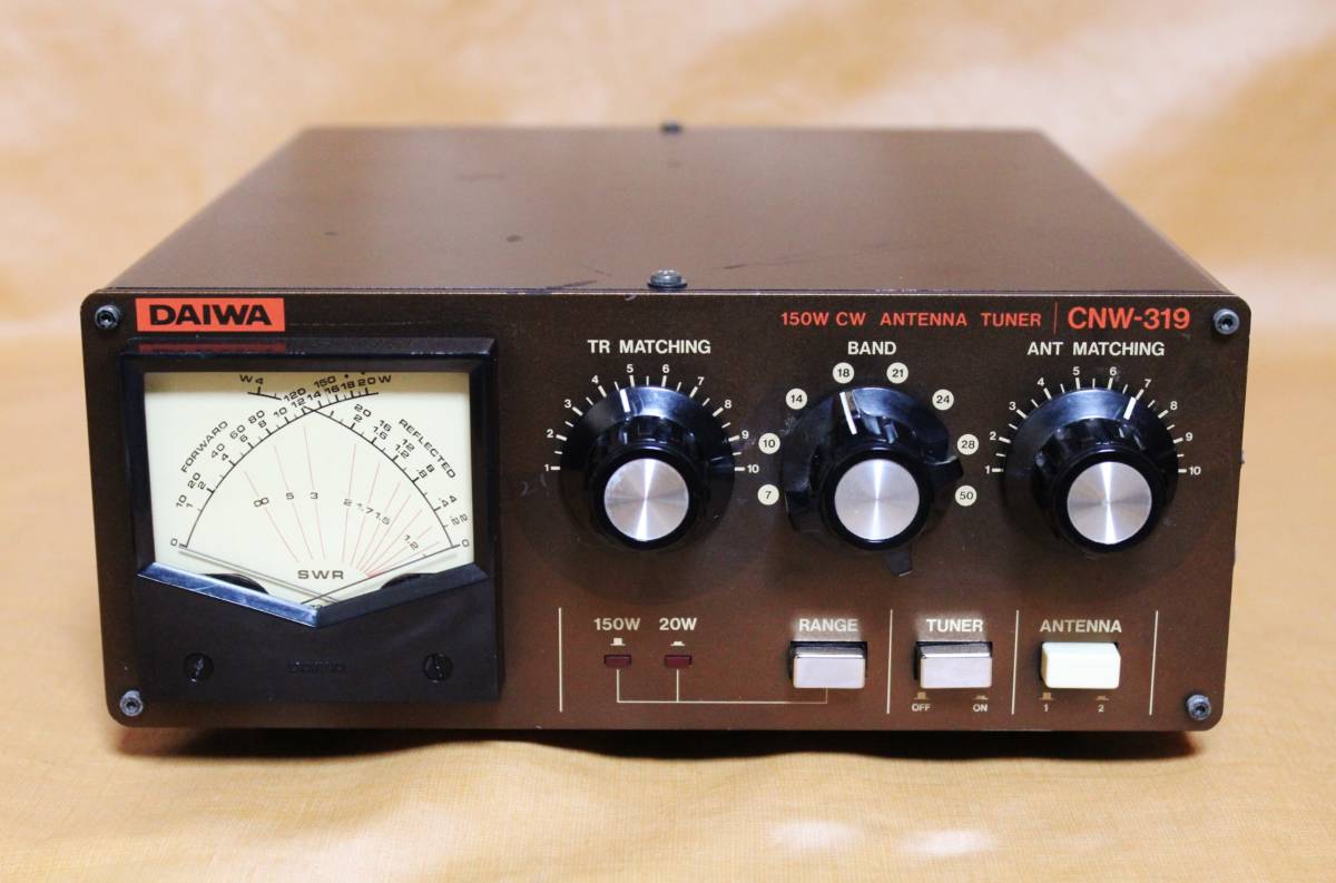 DAIWA ダイワ CNW-319 アンテナチューナー SWR&パワーメーター 7
