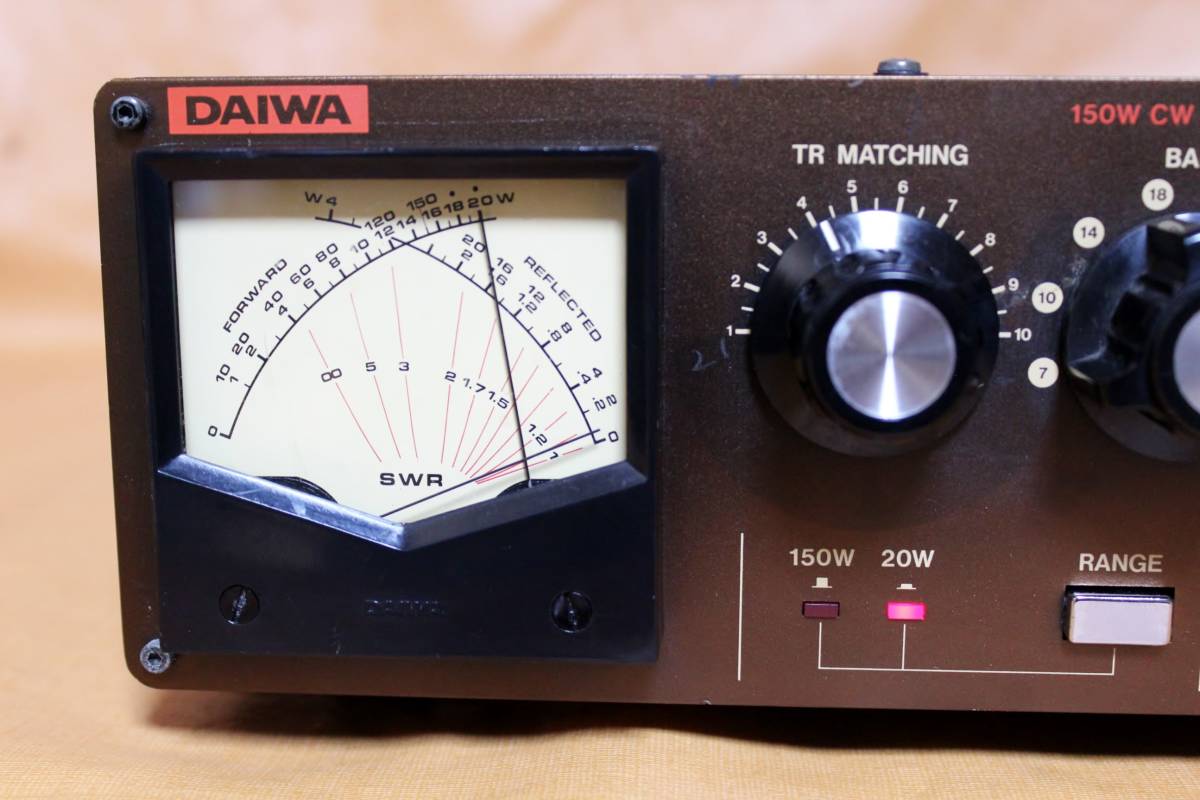 DAIWA ダイワ CNW-319 アンテナチューナー SWR&パワーメーター 7