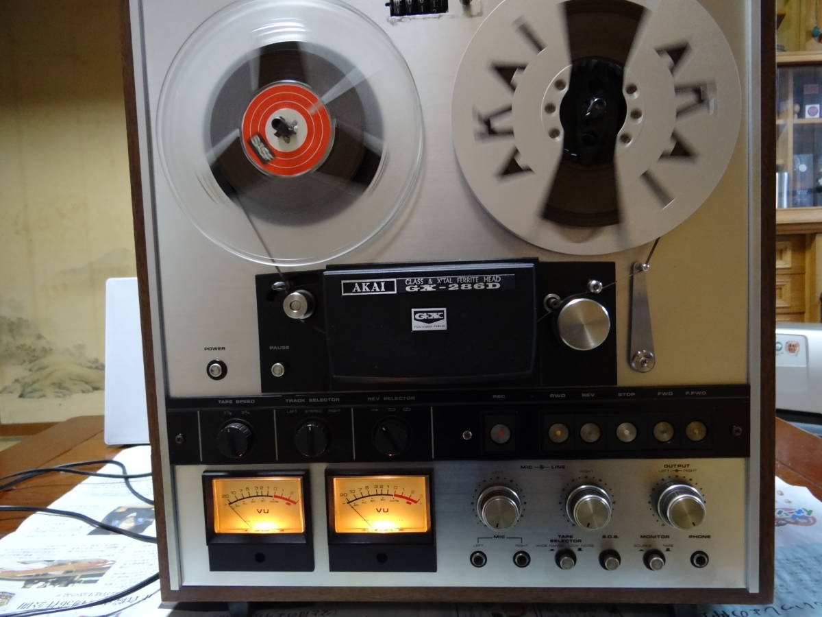 名機 AKAI アカイ オープンデッキ GX-286D - GX-286D メルカリ 