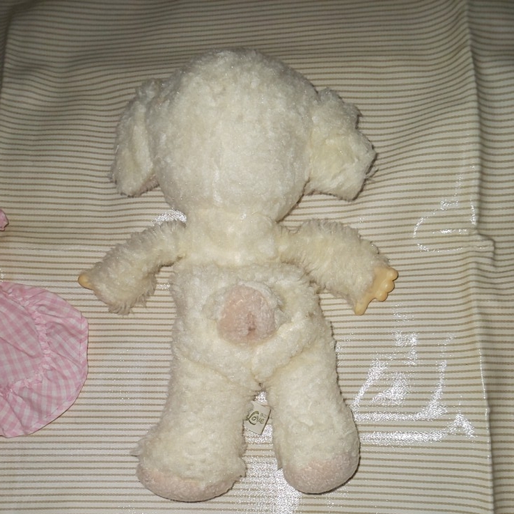 2025，安い 昭和レトロ セキグチ 子ひつじチャム 人形 ぬいぐるみ ラブラブ くたくた モンチッチ友達？