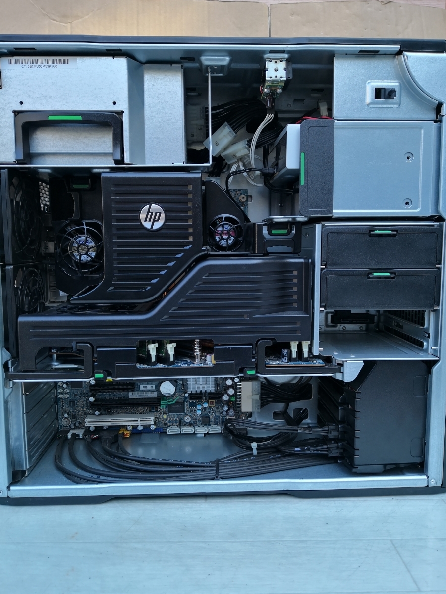 HP Workstation Z620 Xeon E5-2620 2.00GHz x 2基/メモリ24GB/NVIDIA Quadro ...