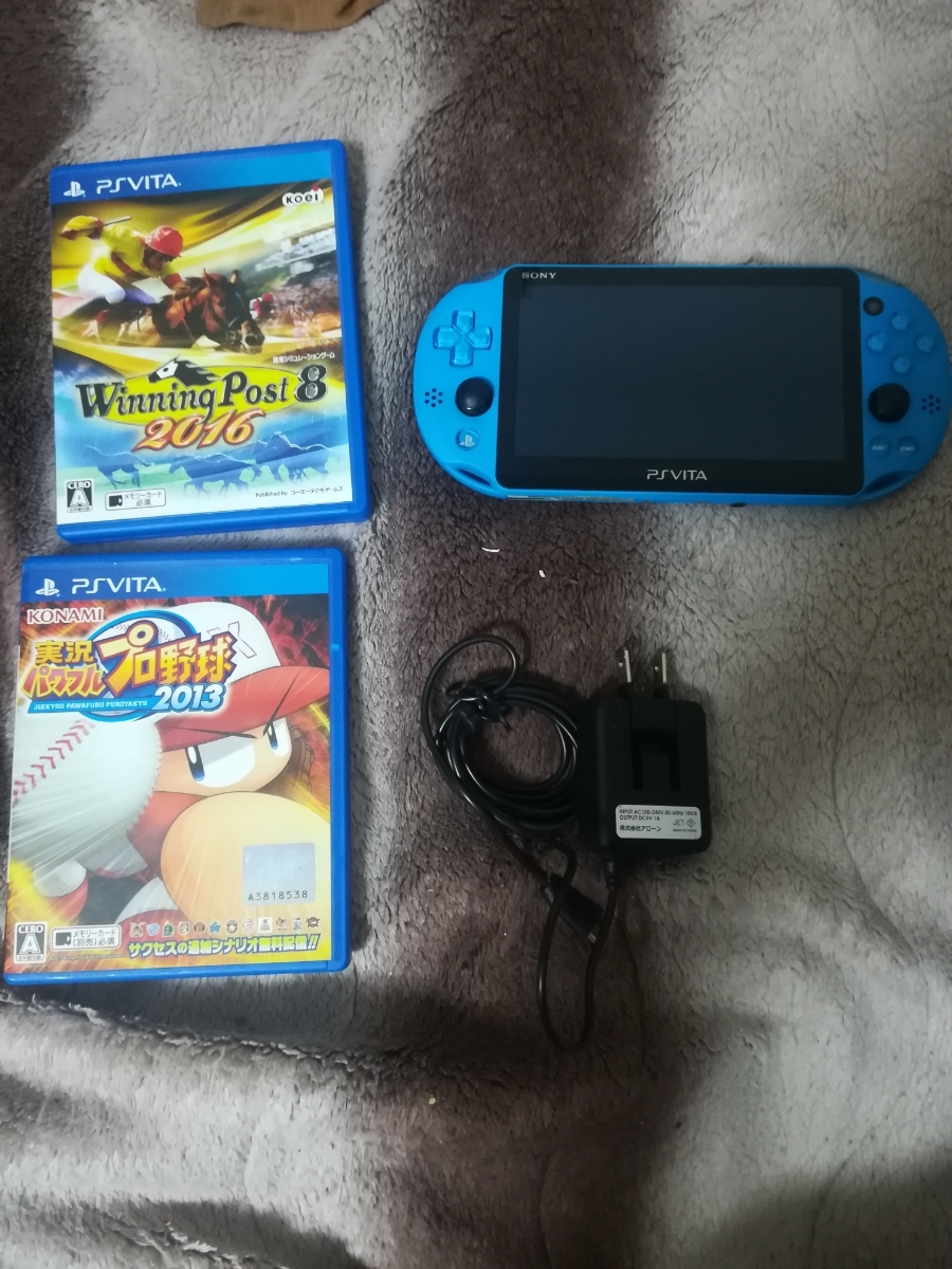 新品，セール PCH―2000 ブルー ソフト付き(PS Vita本体)｜売買されたオークション情報、yahooの商品情報をアーカイブ公開 - オークファン PS Vita本体