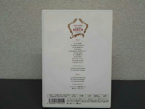 DVD] THE ALFEE 2013 Special DVD 「Grateful Birth」 ミュージック