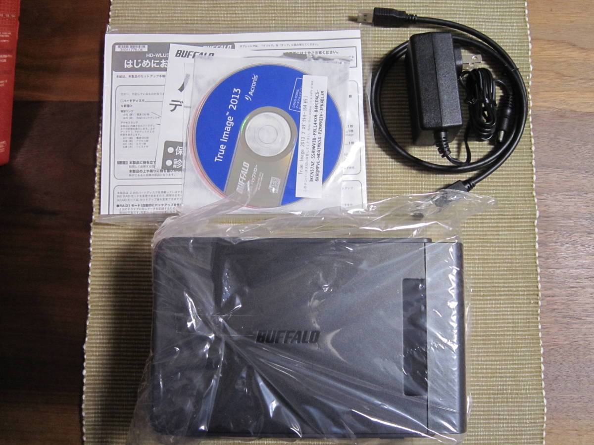 バッファロー DriveStation HD HD-WL4TU3⁄R1J 外付けHDD BUFFALO : 4TB 