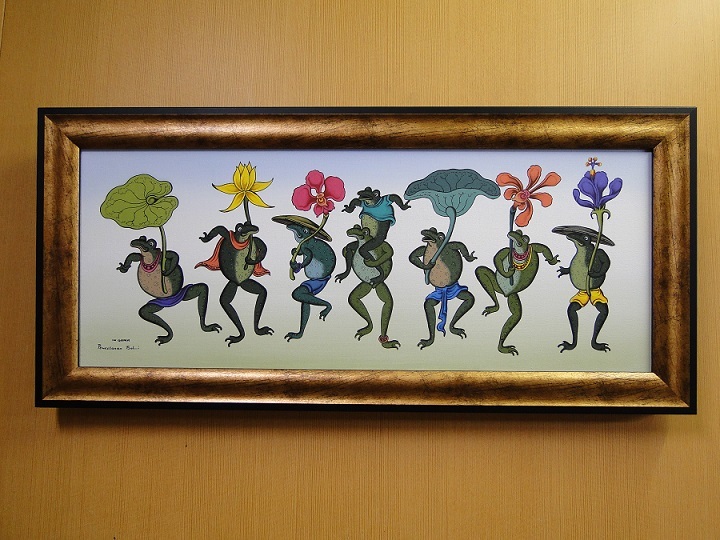 ART SEBIJI GAMAの絵画 | 蛙 : 浮世絵のカエルたちをご紹介します
